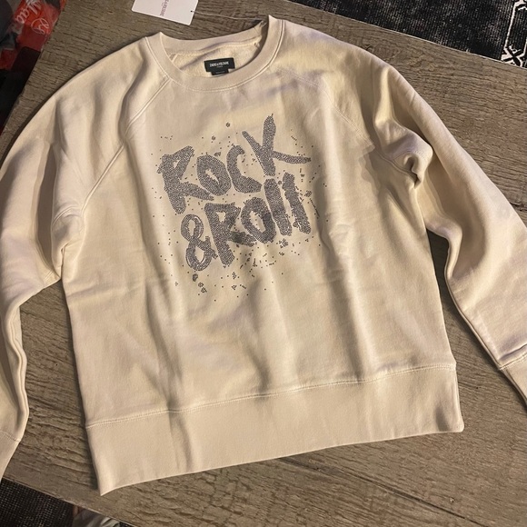 Zadig & Voltaire Rock & Roll Sweatshirt. - Picture 2 of 5